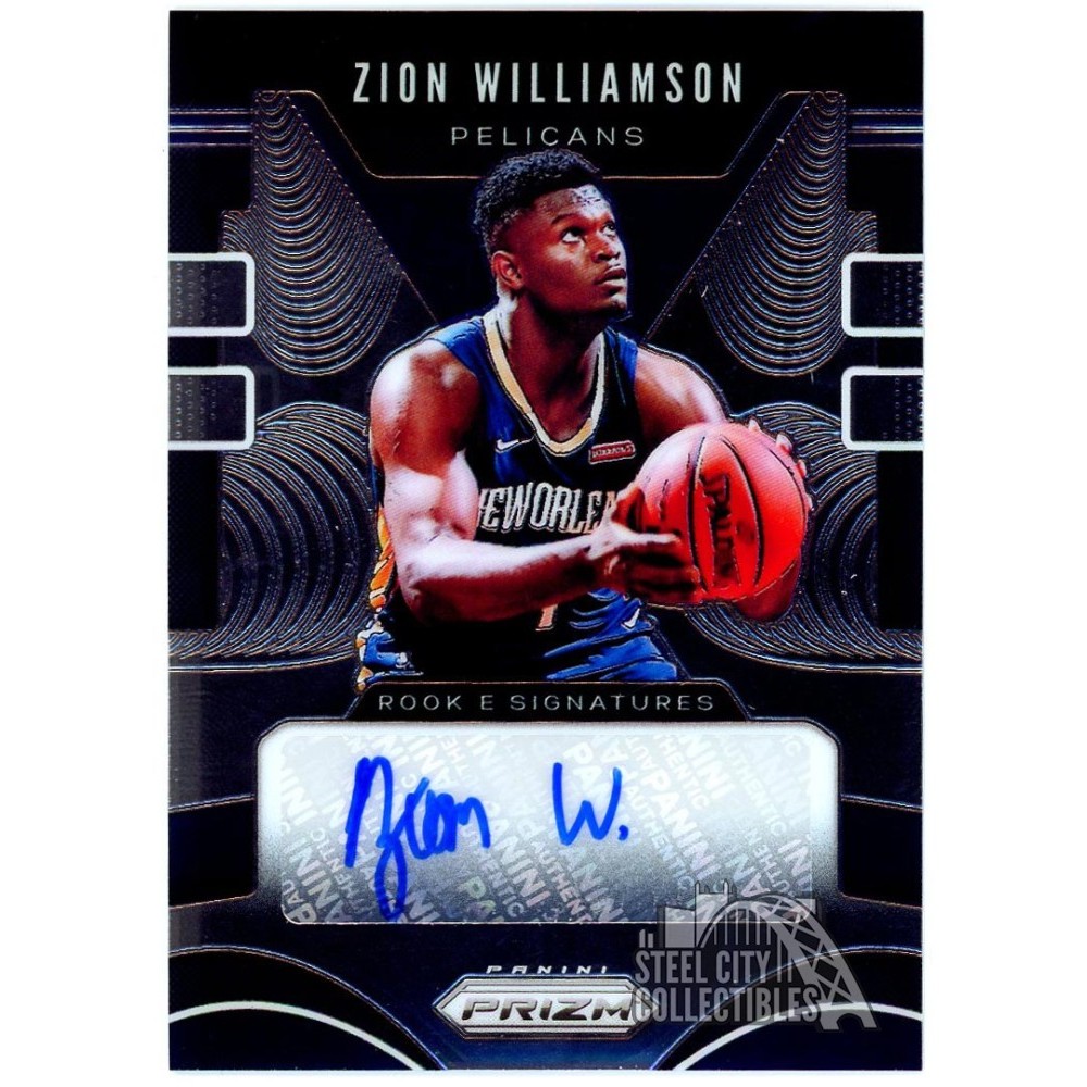 Zion Williamson 2019-20 Panini Prizm Rookie Autograph Card #RS-ZWL