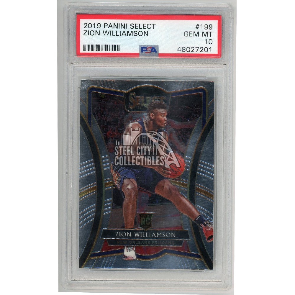 Zion Williamson 2019-20 Panini Select Premier Level Rookie Card 