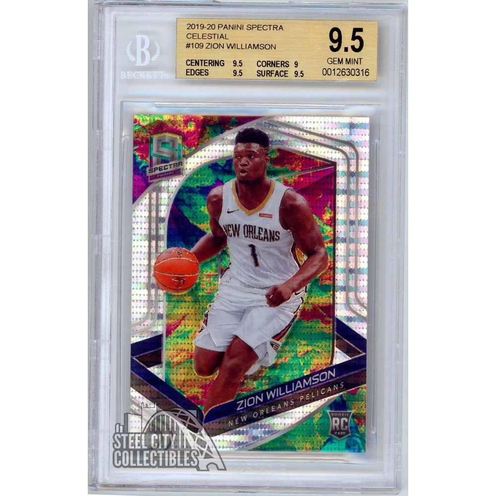 Zion 2019-20 Williamson Panini Card Rookie NBA Hoops RC Prizm