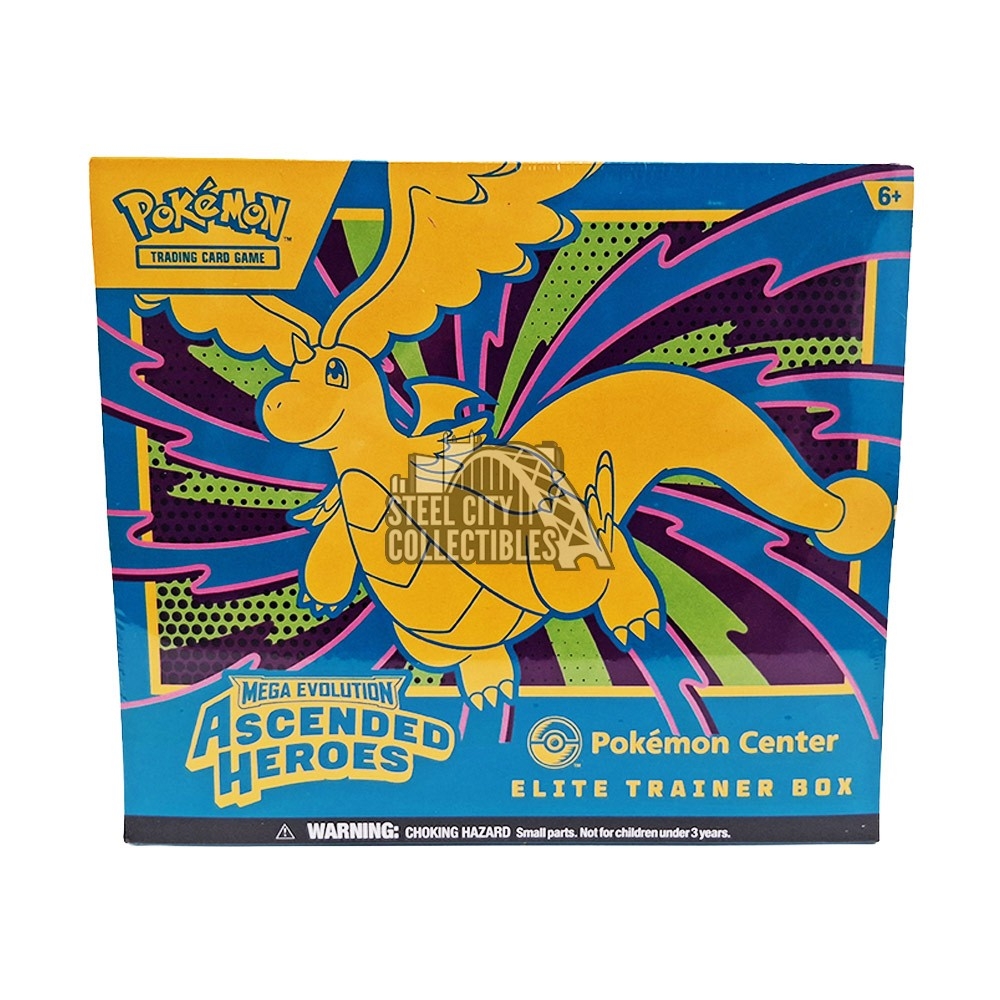Pokemon Mega Evolution ME2.5 Ascended Heroes Pokemon Center Elite Trainer Box | Steel City Collectibles Pokemon Mega Evolution ME2.5 Ascended Heroes Pokemon Center Elite Trainer Box | Steel City Collectibles