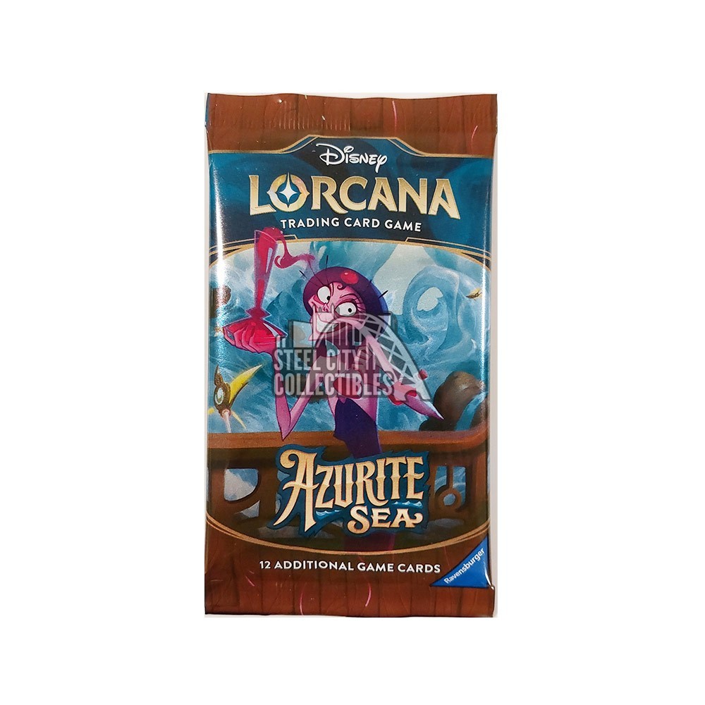 booster box azurite sea Amazon.com: Ravensburger Disney Lorcana TCG: Azurite Sea - Amber & Ruby  Single-Player Starter Deck | Engaging Gameplay | Over 200 Original Disney  Artworks