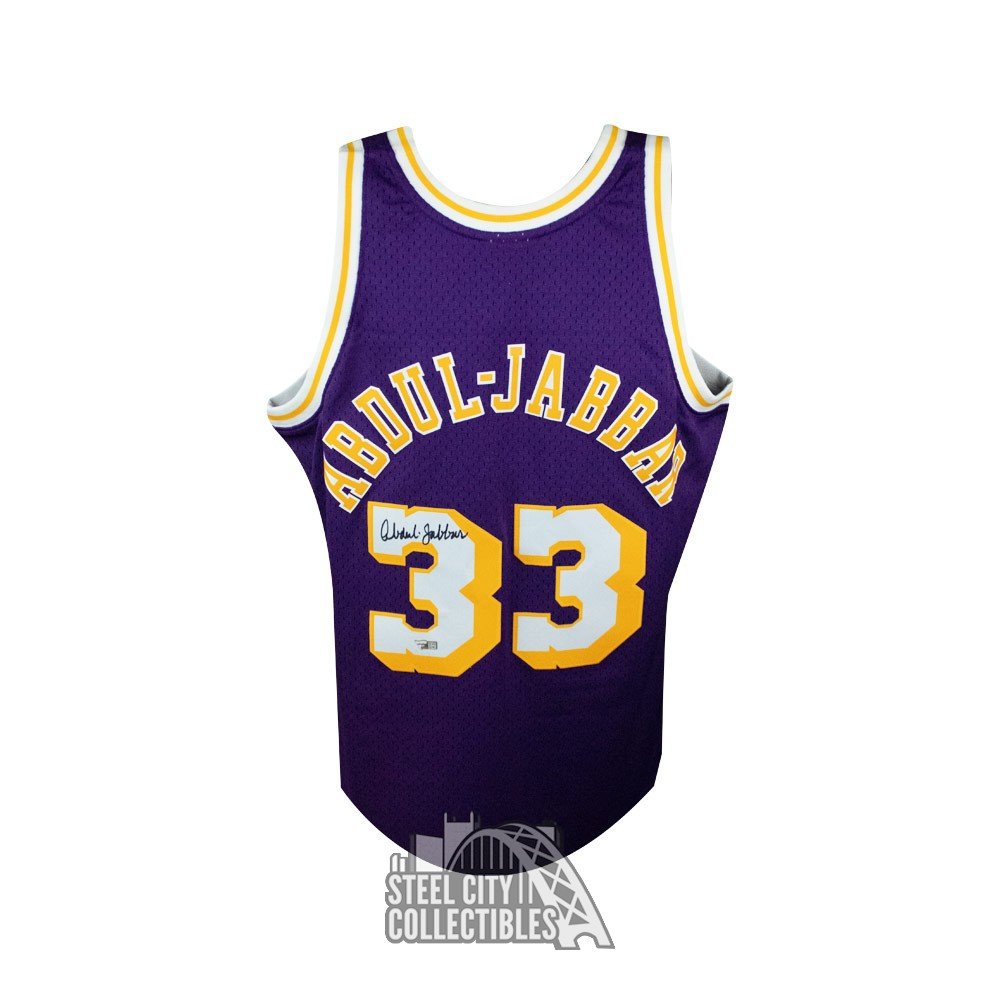 kareem abdul jabbar lakers jersey