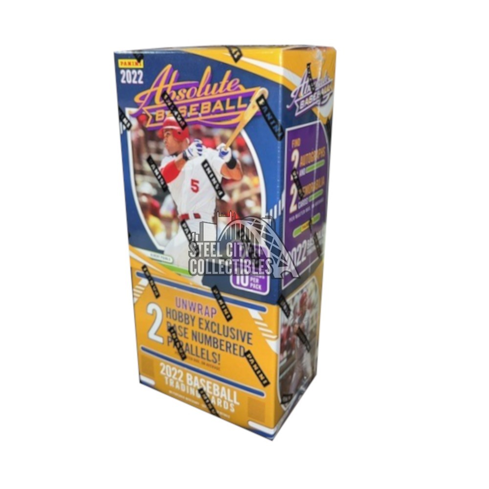 2022 Panini Absolute Baseball Hobby Box Steel City Collectibles
