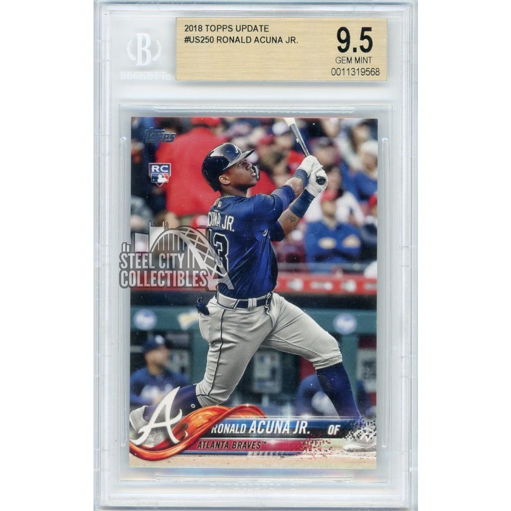 2018 RONALD ACUNA JR. RC CARD 7枚セット Ronald Acuna Jr 2018 Topps Update Baseball Rookie Card RC