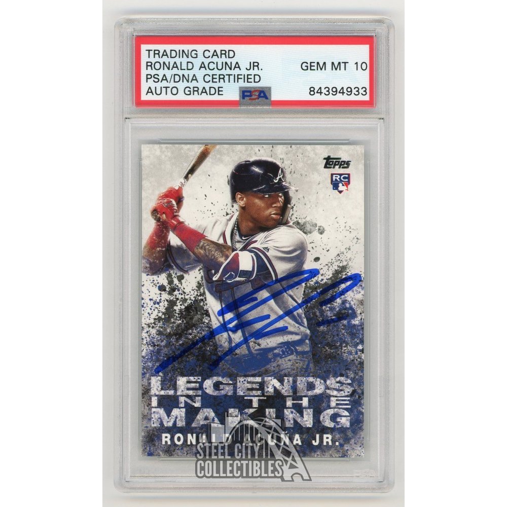 Rookie Cards 2018 Topps Chrome Refractor Ronald Acuna Jr