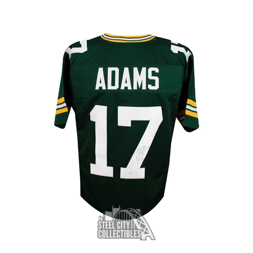 davante adams autographed jersey