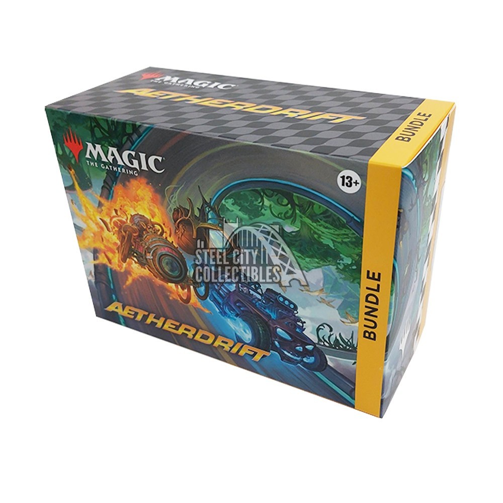 aetherdrift collector booster box case Magic: The Gathering (1 Pack of 15 Cards) : Toys & Games including the chance at a Serialized card Magic The Gathering Aetherdrift Bundle
