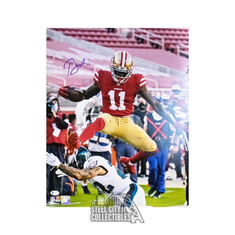 Brandon Aiyuk Autographed San Francisco 49ers 16x20 Photo BAS COA