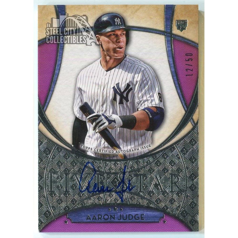 BGS 10 BLACK LABEL AARON JUDGE 2017 TOPPS RC AUTOGRAPH #ED