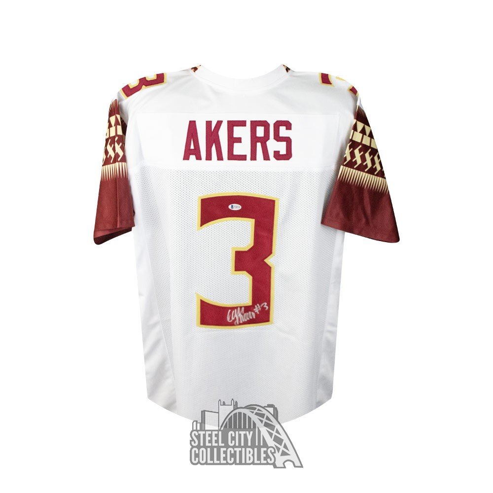 white florida state jersey
