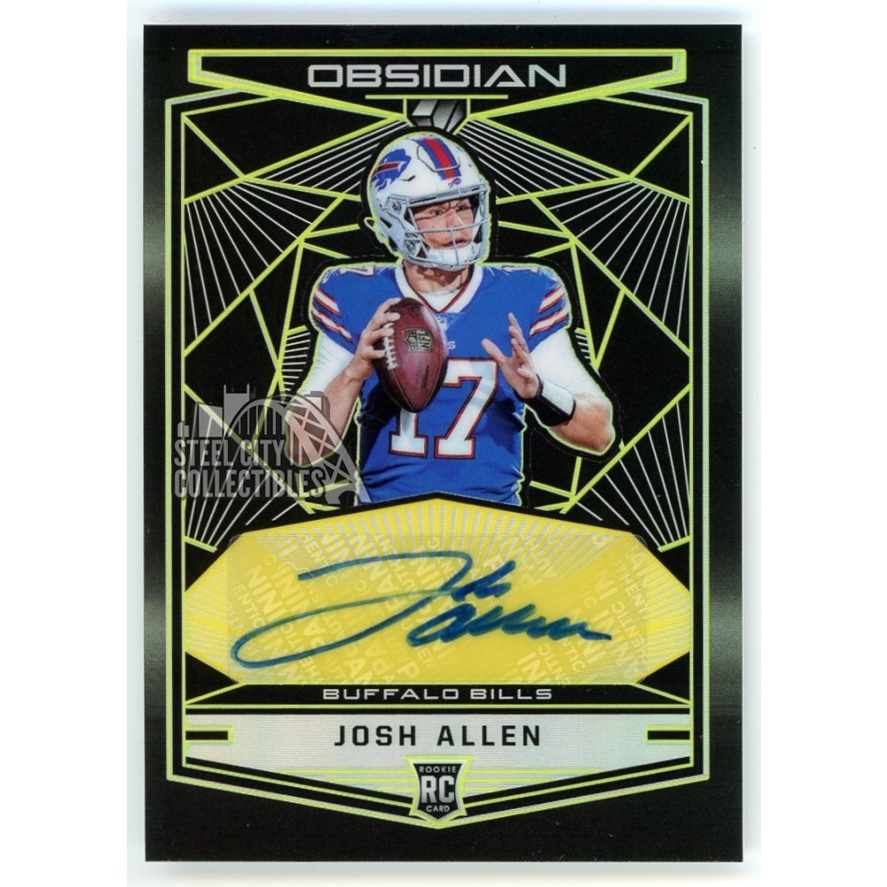 josh allen autograph football