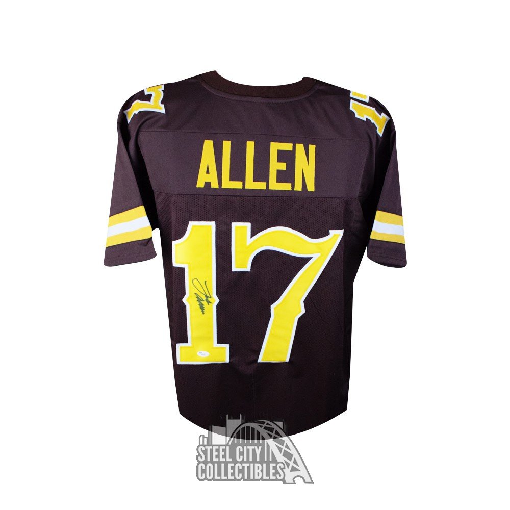 autographed josh allen jersey