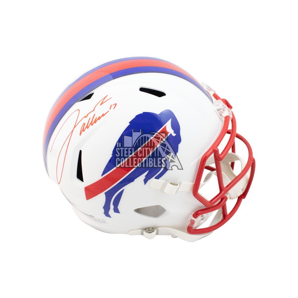josh allen autographed helmet
