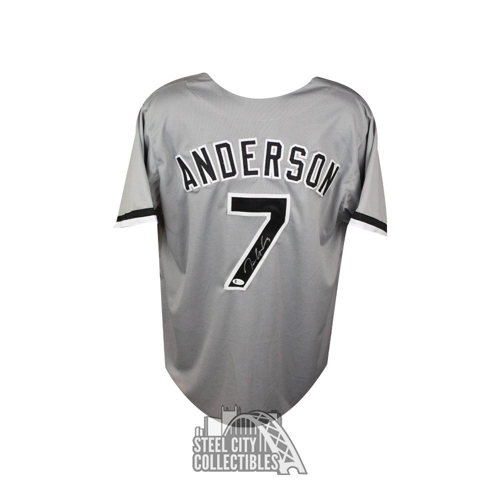 Tim Anderson Autographed Signed Chicago White Sox Jersey (Beckett