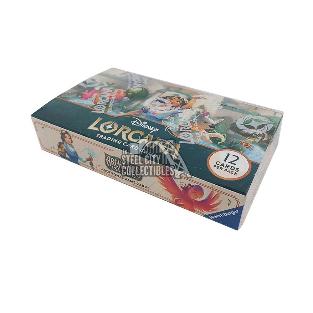 how many booster boxes in a case lorcana Lorcana: Azurite Sea Booster Box