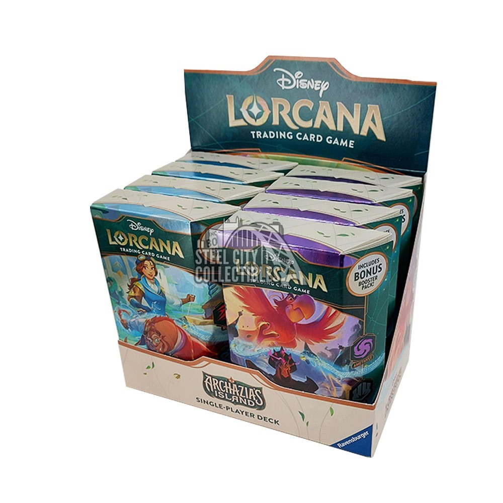 lorcana archazia's island starter deck Lorcana - The First Chapter