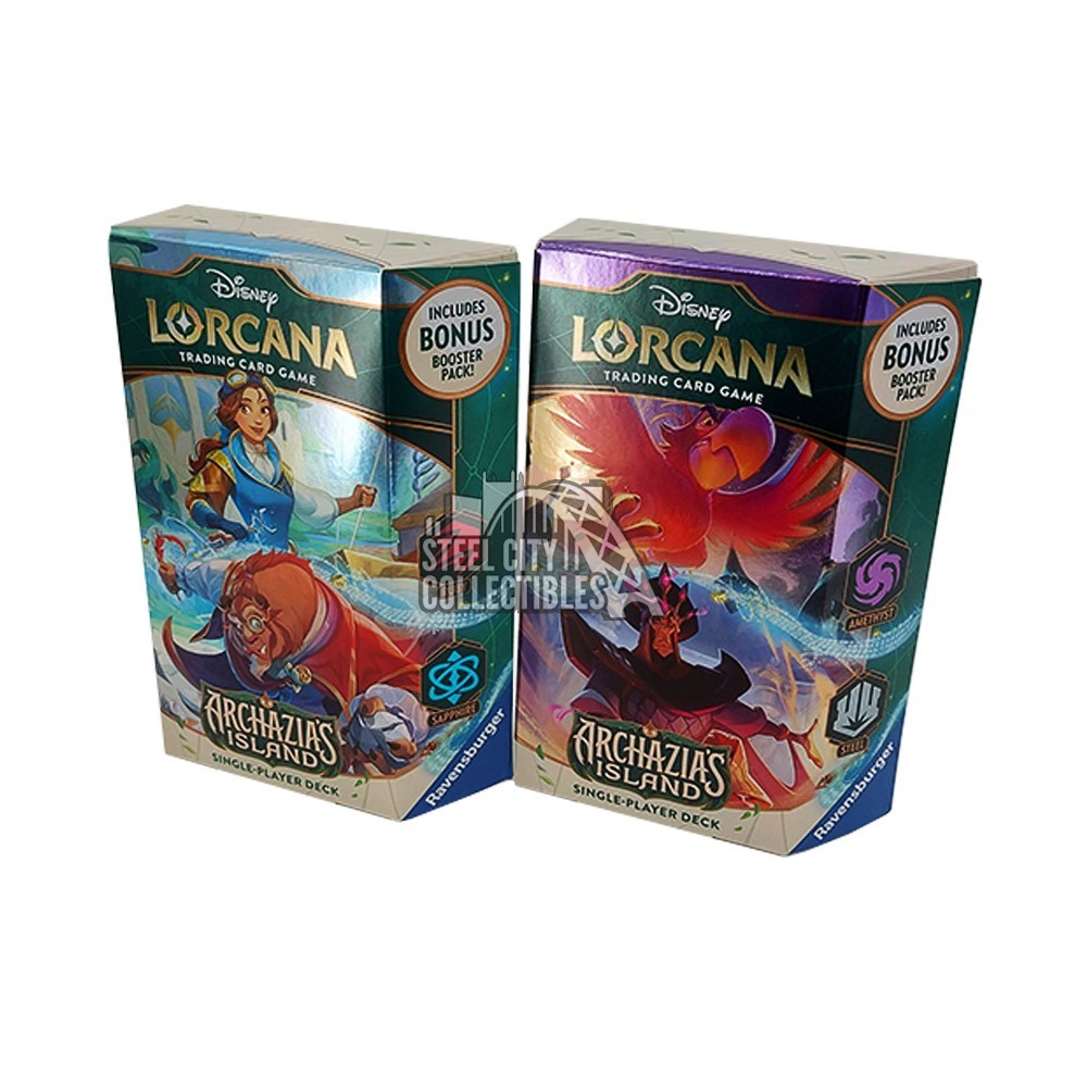 Disney Lorcana Starter Deck Amethyst & Steel (Archazia's Island)