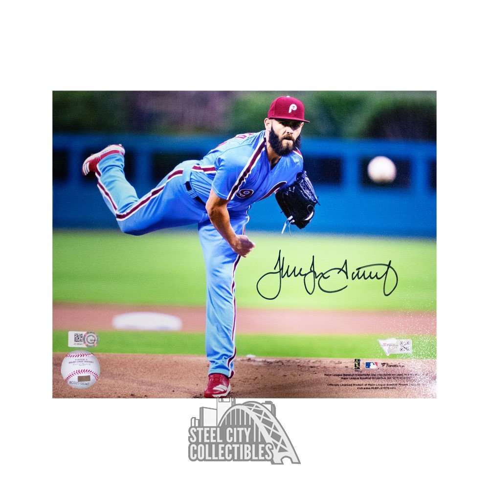 Jake Arrieta Autographed Philadelphia Phillies 8x10 Photo