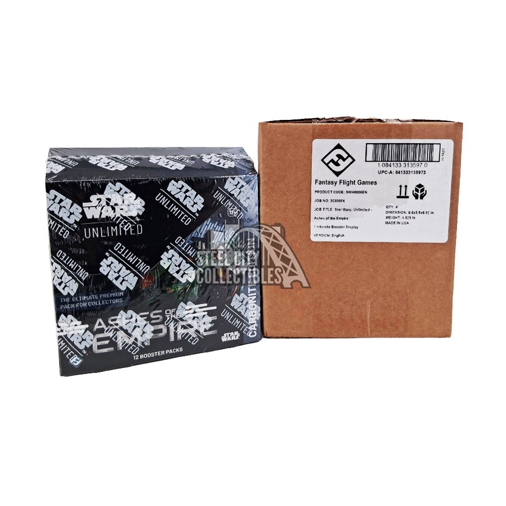 star wars unlimited carbonite booster box Ashes of the Empire Pack They will not be reprinted Star Wars: Unlimited A Lawless