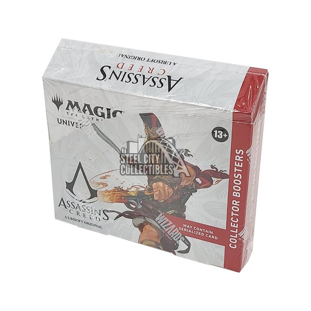 Magic the Gathering Assassin's Creed Collector Booster 6-Box Inner Case | Steel City Collectibles Magic the Gathering Assassin's Creed Collector Booster 6-Box Inner Case | Steel City Collectibles