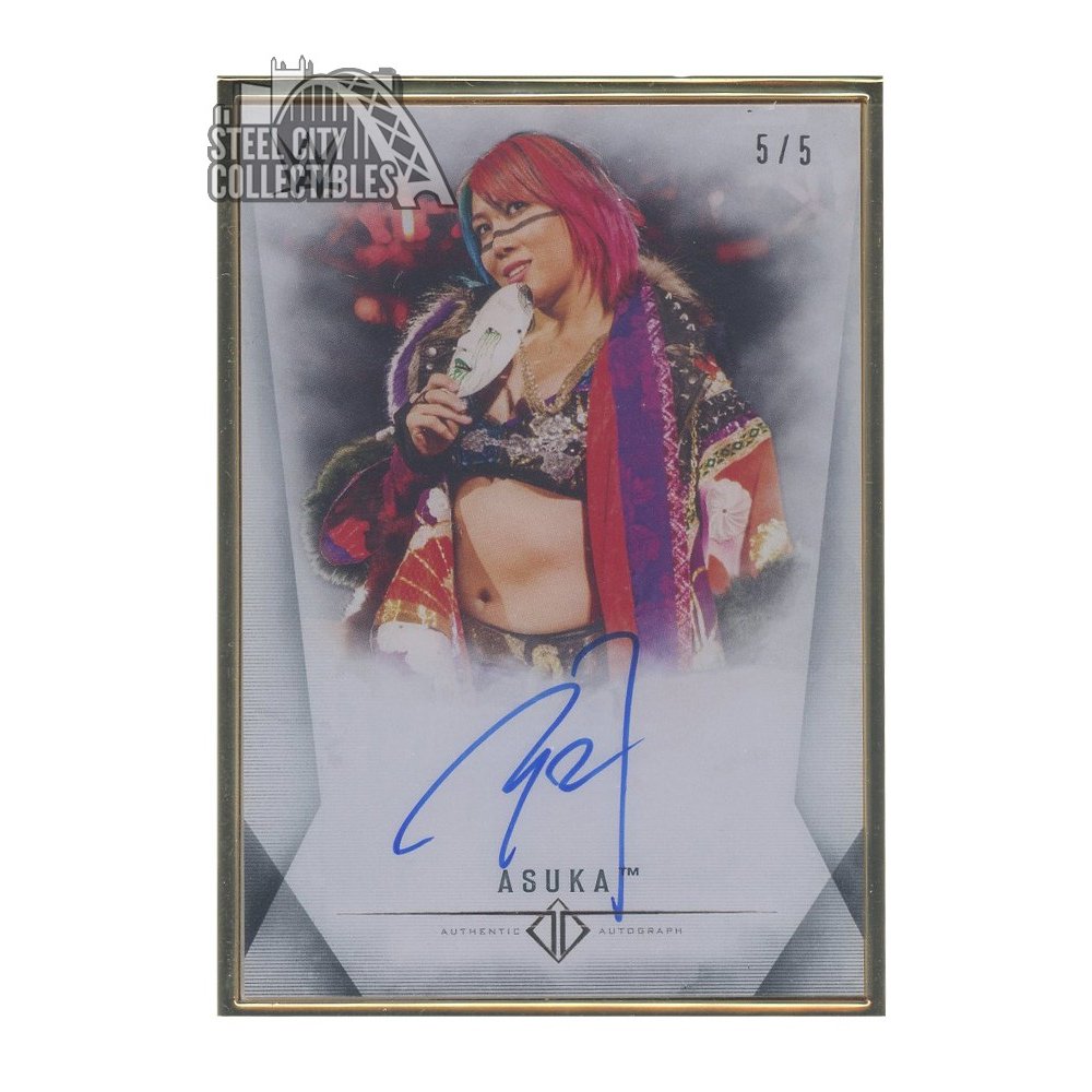 99枚限定 Impeccable WWE ASUKA 明日華 直筆サインカード Yahoo!オークション -「wwe asuka」(トレーディングカード) の