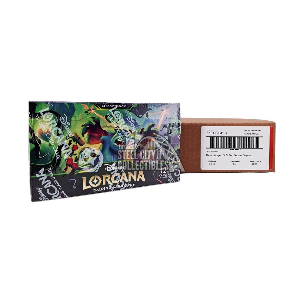 lorcana 24 booster box Disney - Reign of Jafar Common cards Each player needs a 60 Disney Lorcana Trading Card Game
