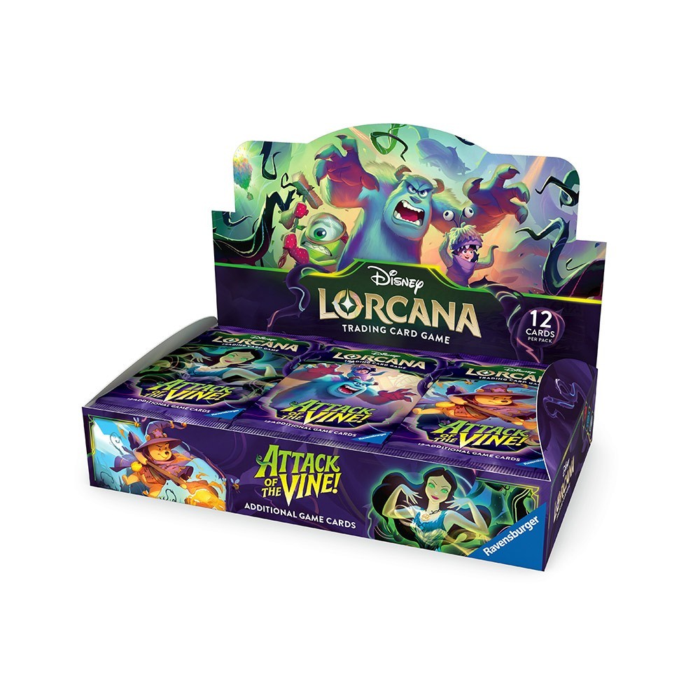 japanese pokemon booster box near me Disney Lorcana Japanese Booster Box Premium Acrylic Display Protector –  grailguard main image 0
