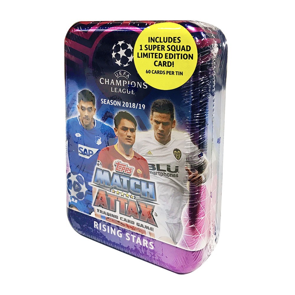 2018-19 Topps Crystal UEFA Champions League Checklist, Box Set Detail