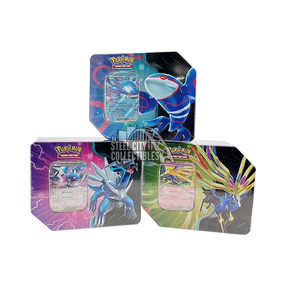 Pokemon Azure Legends 6-Tin Case | Steel City Collectibles