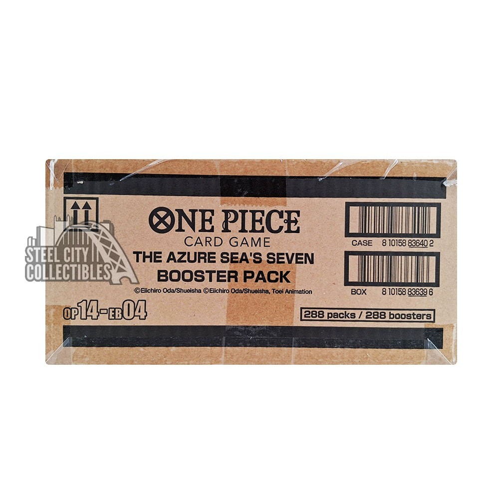 PCE 空箱セット One Piece Azure Sea's Seven Booster 12-Box Case | Steel City