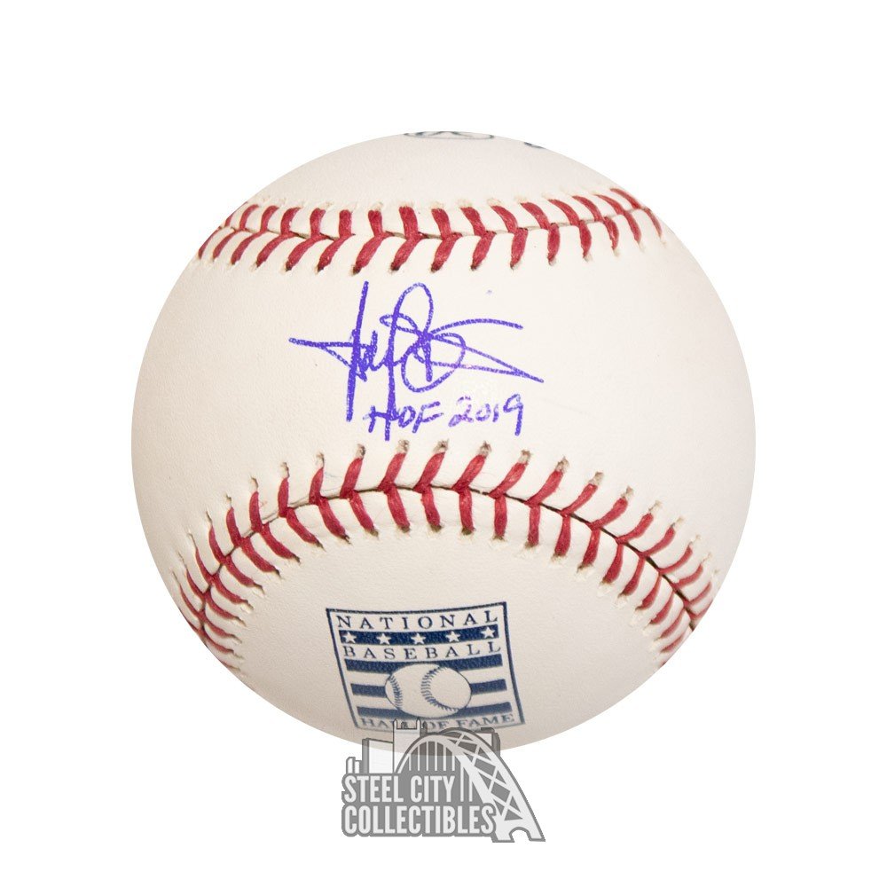 Harold Baines HOF 2019 Autographed Official Hall of Fame Baseball - BAS COA
