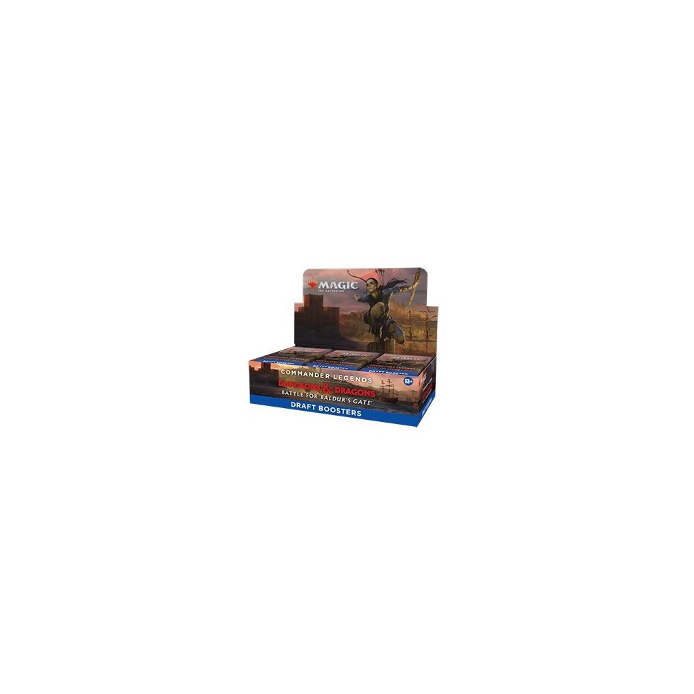 Magic the Gathering Commander Legends Battle for Baldur's Gate Draft  Booster 6-Box Case