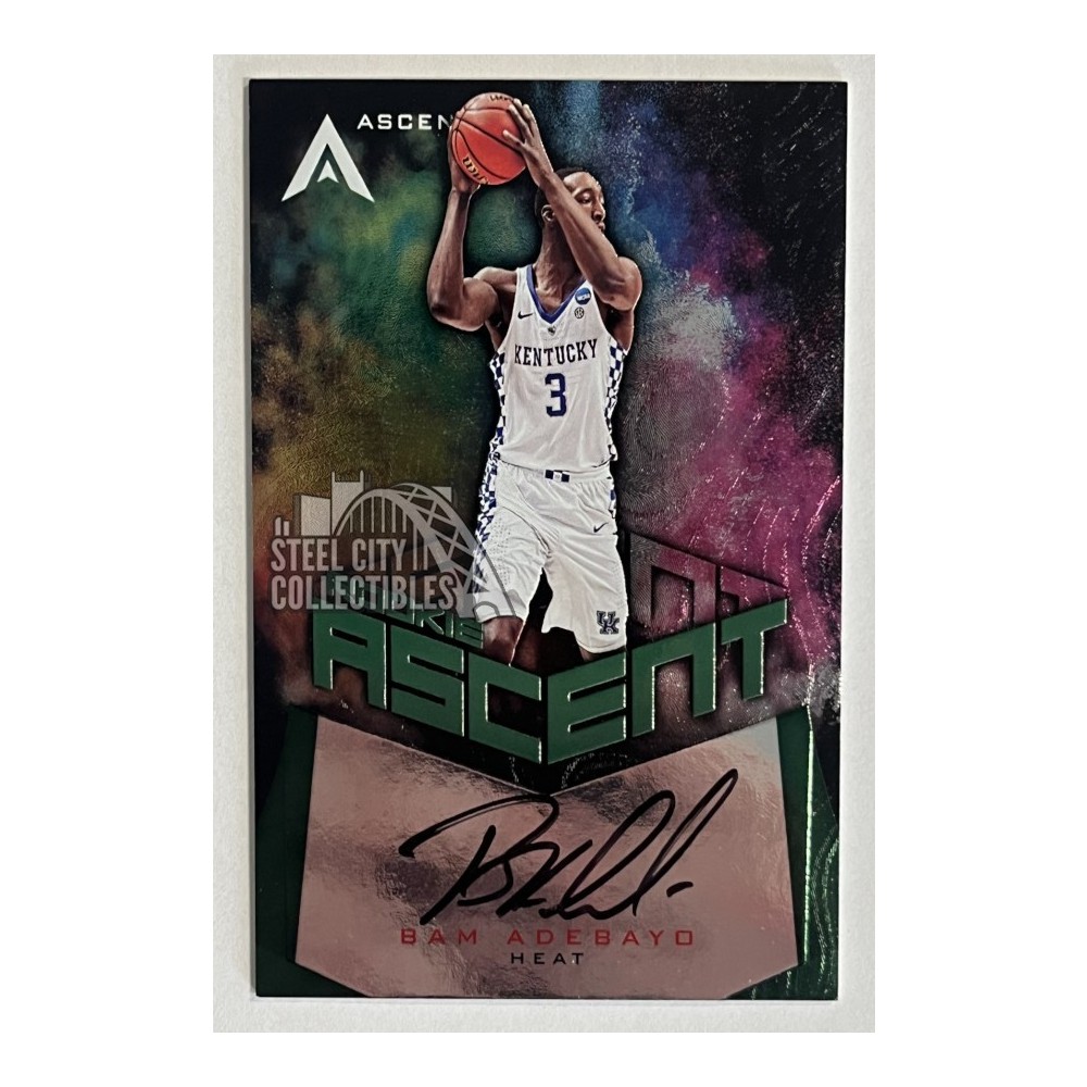 Bam Adebayo 2017-18 Panini Ascension Autograph Rookie Card