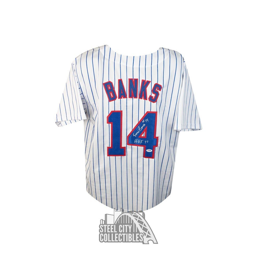 ernie banks cubs jersey