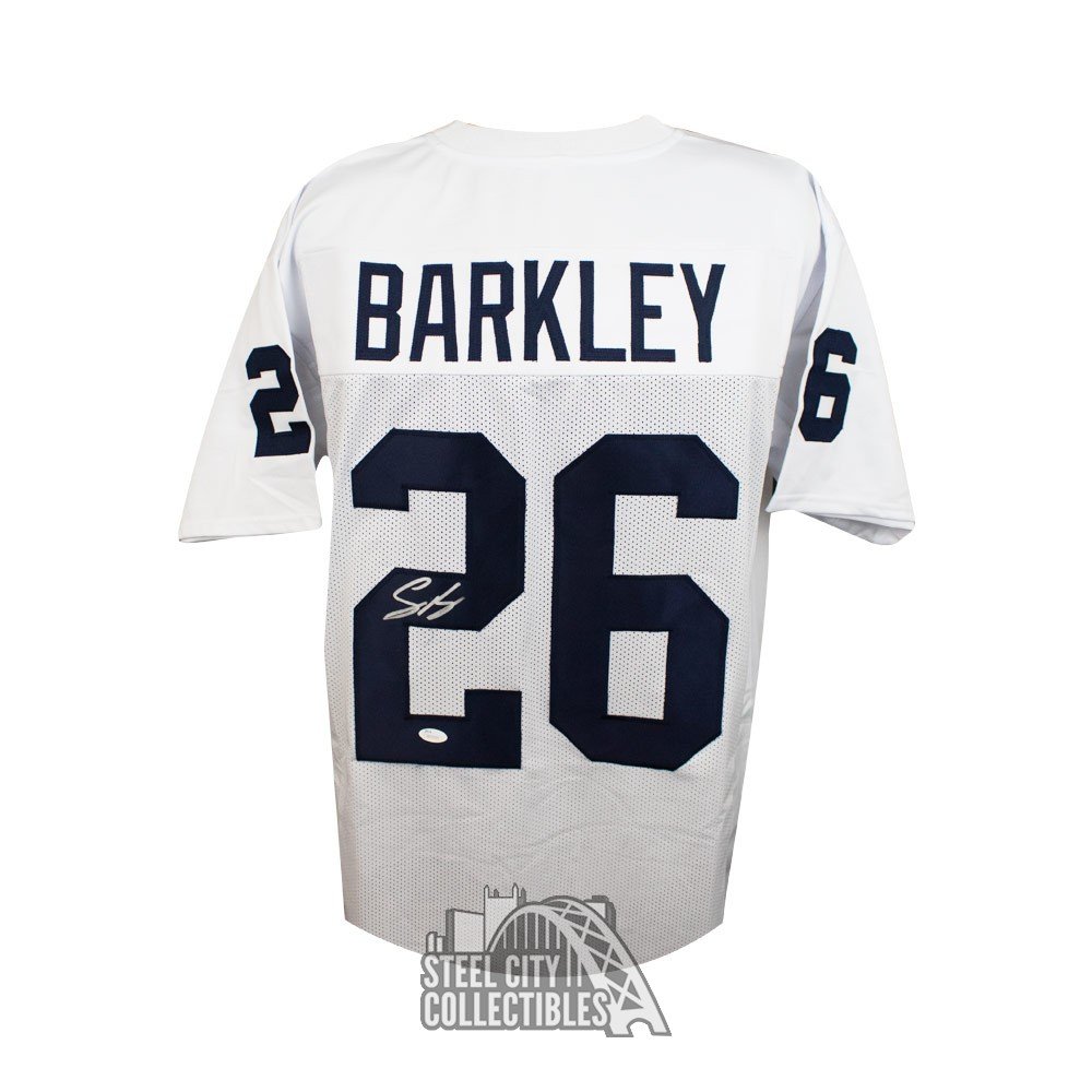 saquon barkley white penn state jersey