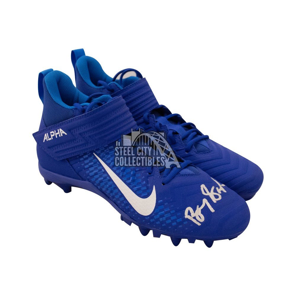 Nike alpha blue cleats deals