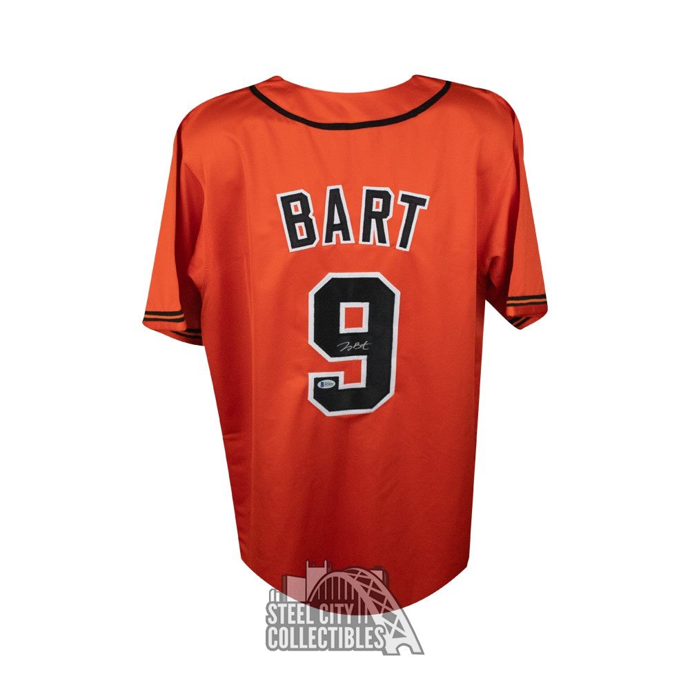 Joey Bart Autographed San Francisco Custom Gray Baseball Jersey - BAS COA