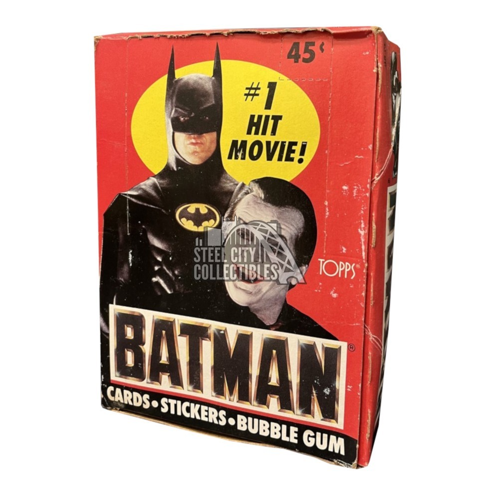 1989 Topps Batman Series 1 Box Steel City Collectibles