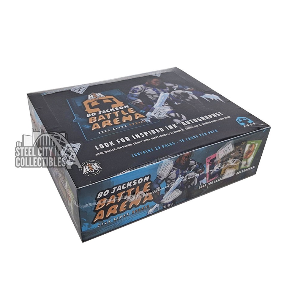 Bo Jackson Battle Arena Alpha Update Collector Booster Box | Steel City  Collectibles