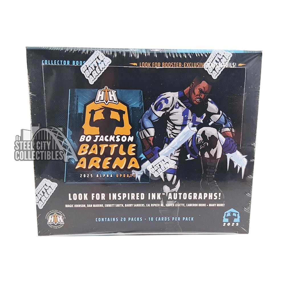 Bo Jackson Battle Arena Alpha Update Collector Booster Box | Steel City Collectibles Bo Jackson Battle Arena Alpha Update Collector Booster Box | Steel City Collectibles