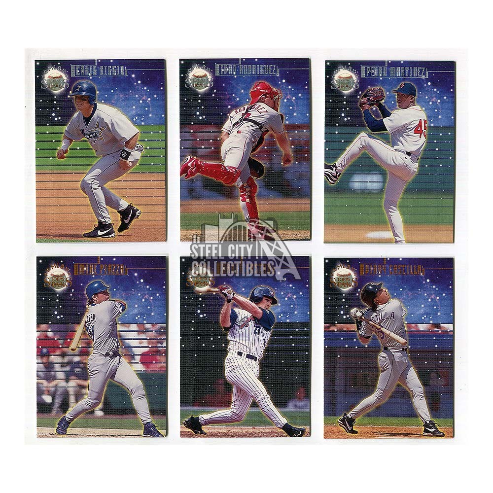 1998 Topps Stars Baseball Sealed 6Card Promo Pack Steel City