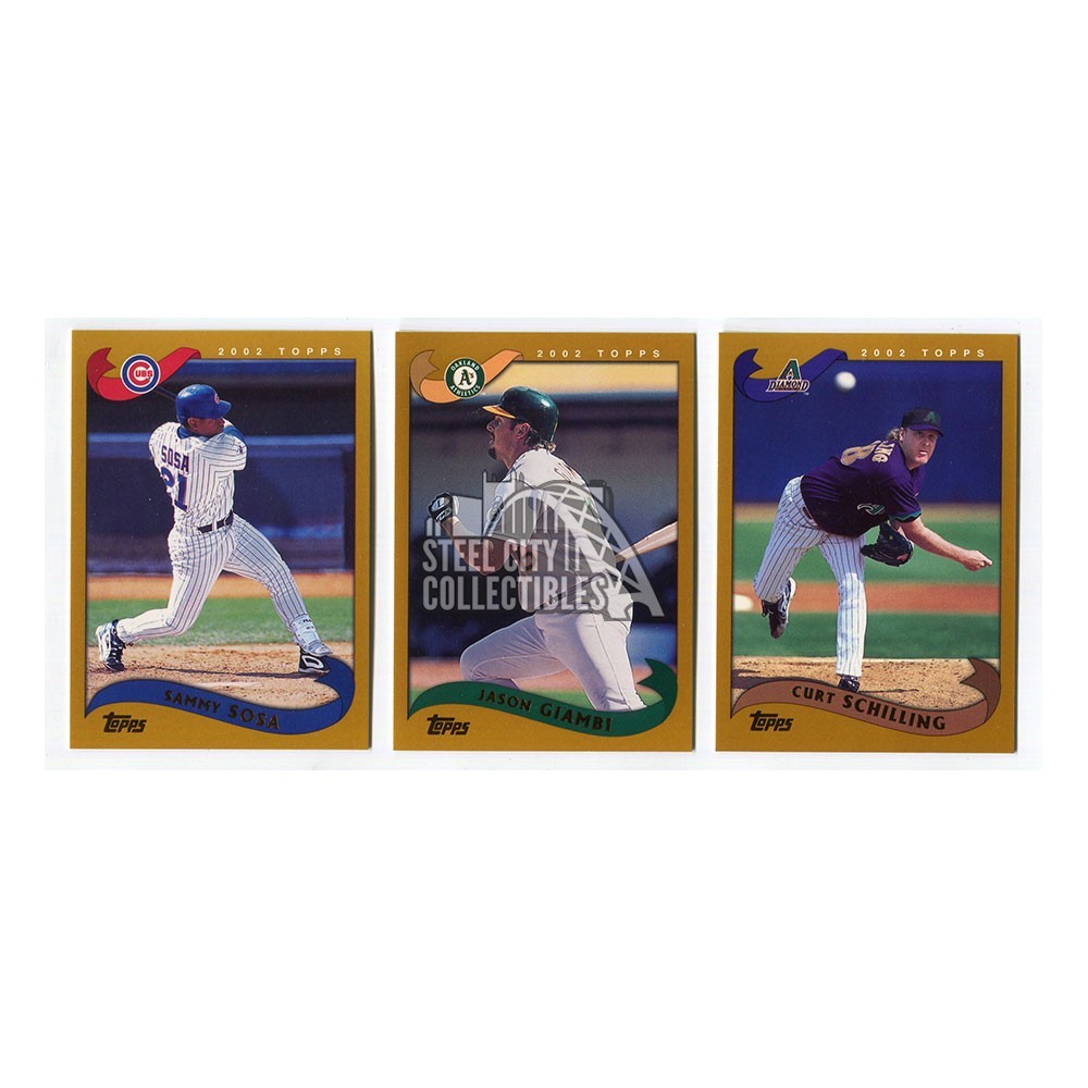 2002 Topps Baseball Sealed 3-Card Promo Pack | Steel City Collectibles