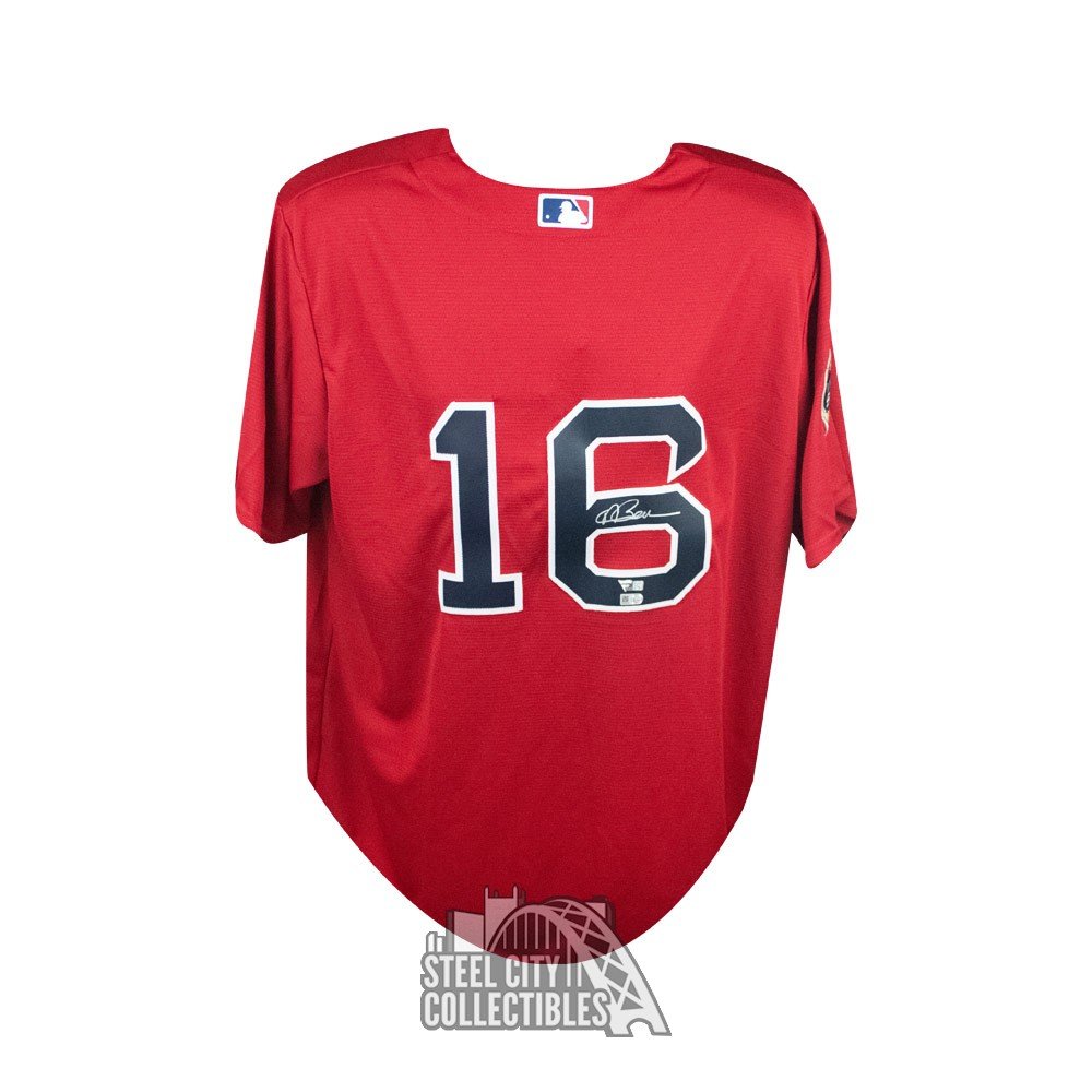 Andrew Benintendi Autographed Boston Red Sox Majestic Baseball Jersey -  Fanatics