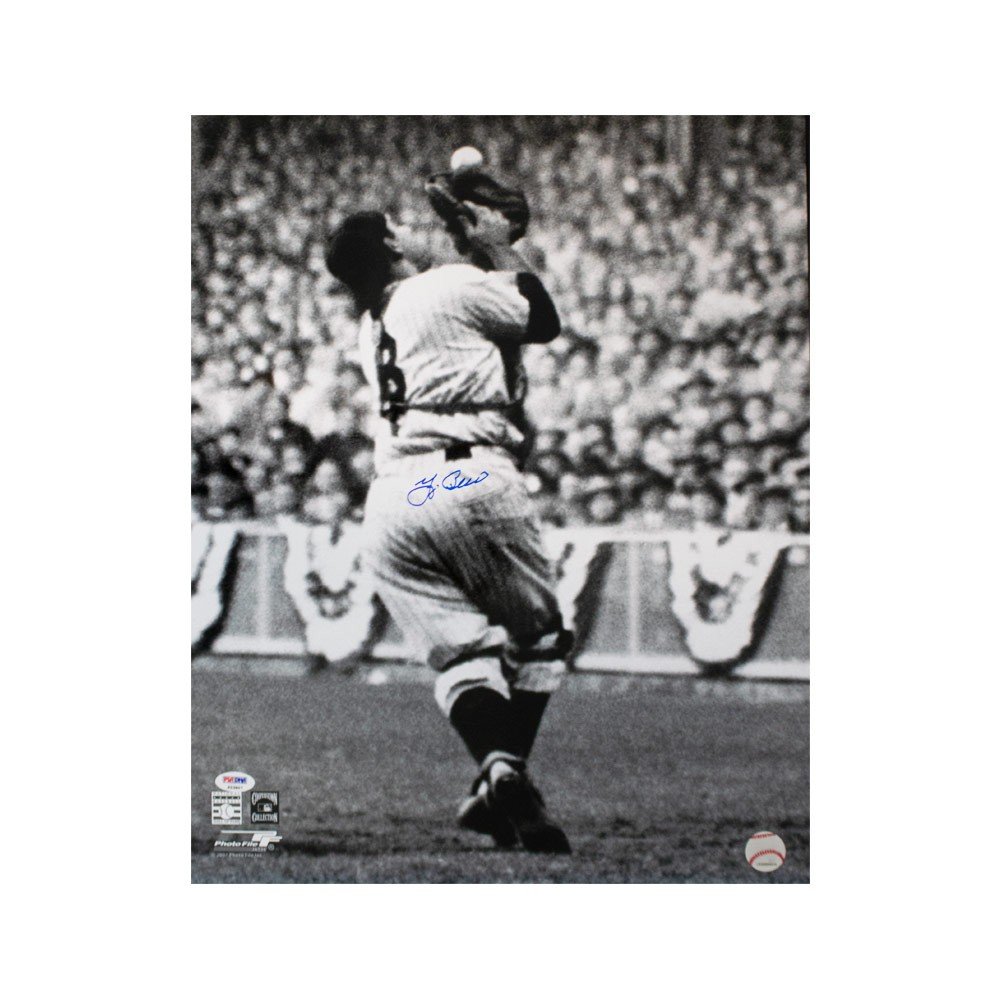 Yogi Berra Signed 8x10 New York Yankees Photo BAS BH71138