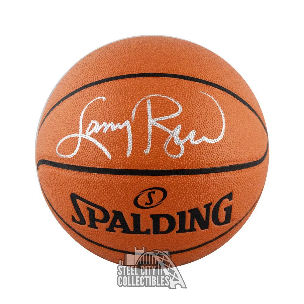 larry bird signed basketball