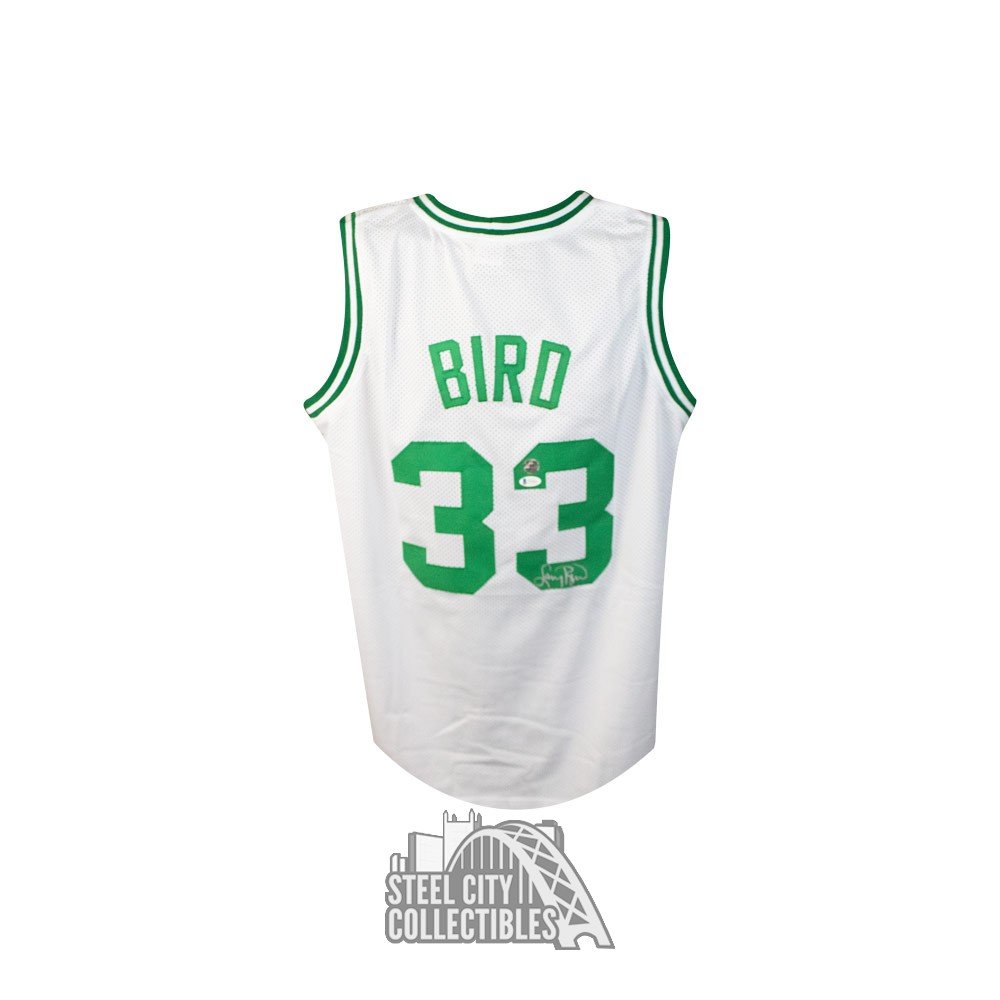 Larry Bird Boston Celtics Fanatics Authentic Autographed Mitchell