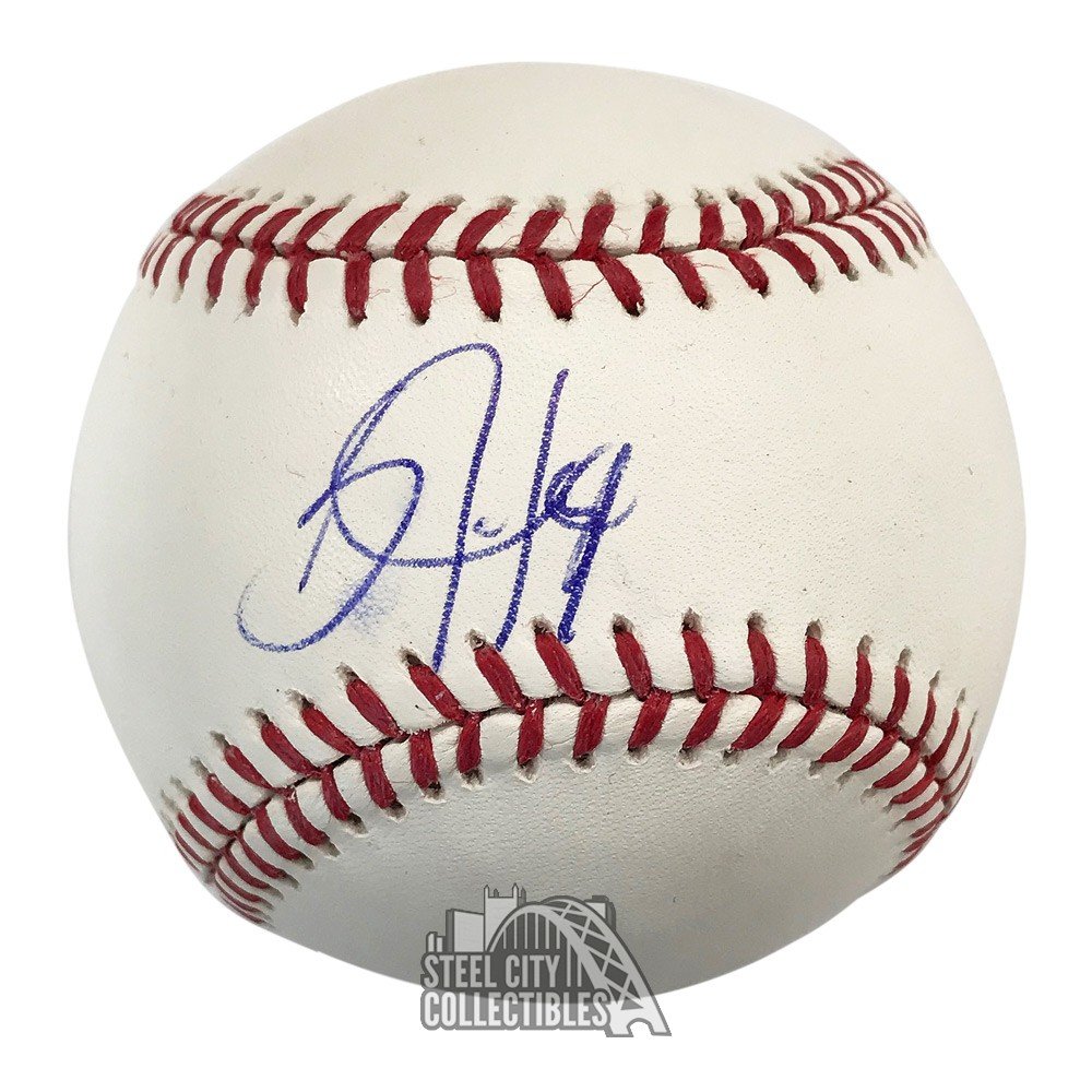 Bo Jackson Autographed Official MLB Baseball (smudge) JSA COA Steel