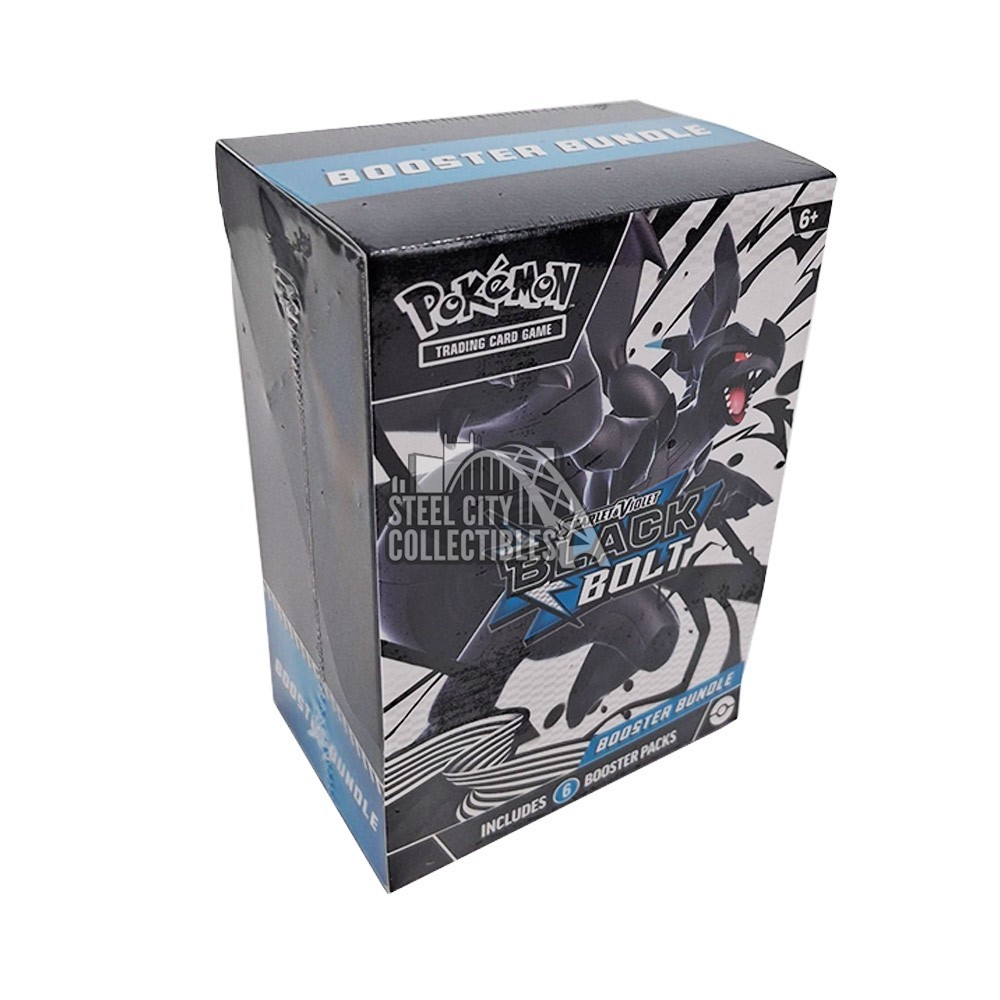 Pokemon Scarlet & Violet SV10.5 Black Bolt Booster Bundle
