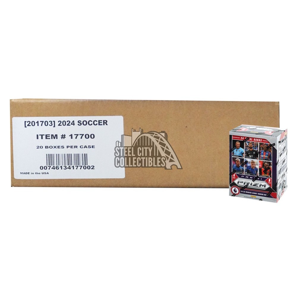 2024-25 Panini Prizm English Premier League Soccer Hobby Blaster