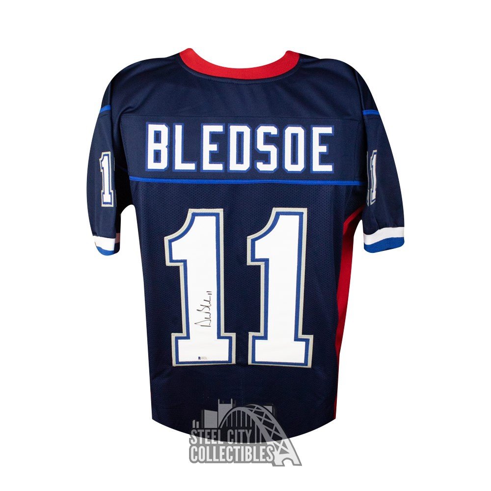 drew bledsoe signed jersey